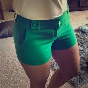 Banana republic green shorts